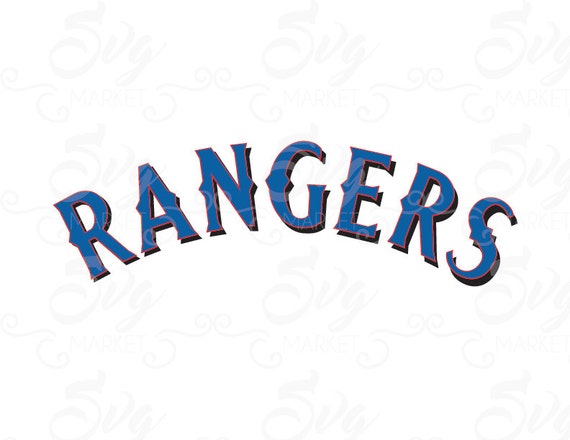 Download Texas Rangers Cuttable Design File SVG EPS JPG by ...
