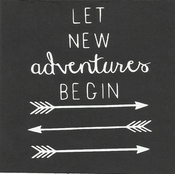 Let New Adventures Begin Arrows Vinyl Jeep by jbvinylexpressions