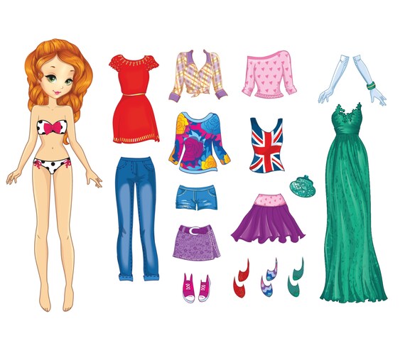 Dress Up Girl Activity Pack - Suzie - MagReceptive