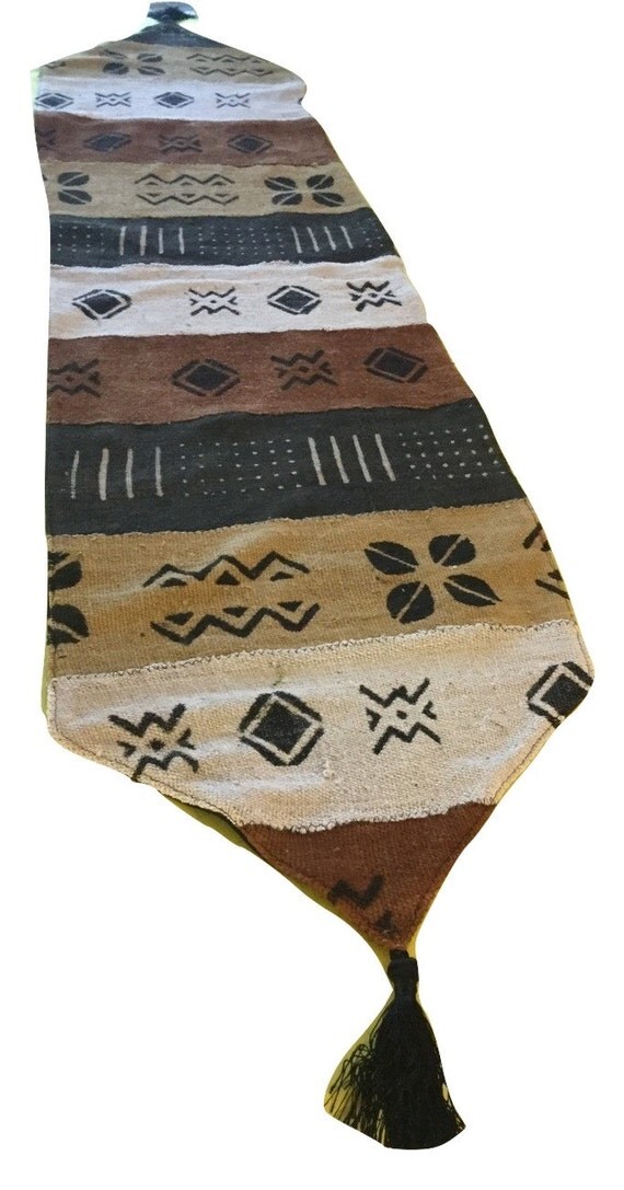 Genuine Mud Cloth Table Runner