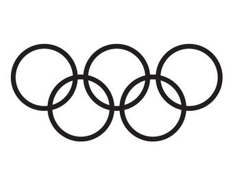 unique olympic rings logo related items etsy