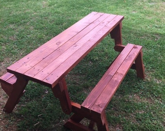 Custom Made Picnic Tables Large Thru-Bolt Picnic Tables