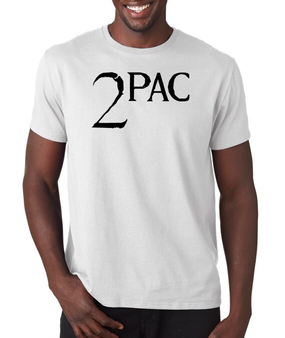 2pac Logo T Shirt Classic Hip Hop Tee Rap Tupac By Tshirtguys 