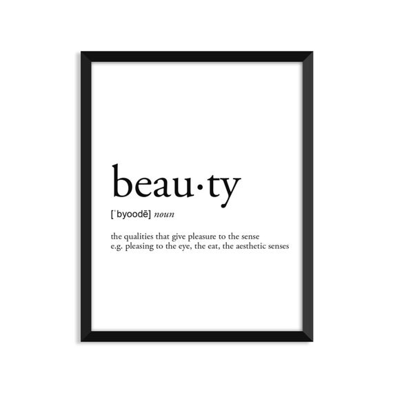 Definition of beauty