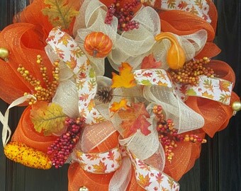 Totally Festive Fall Wreath