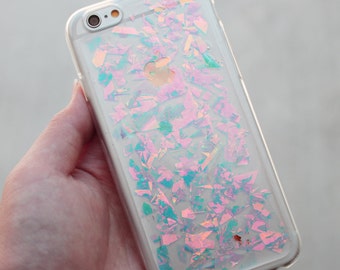 Holographic Hologram Flake iPhone 5/6/6 Plus/7/7 Plus Case