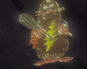 Grateful caveman grateful dead hat pin