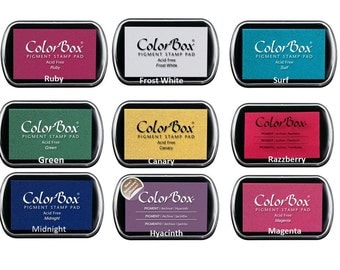 Ink Stamp Pads Colorbox pigment ink