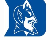 Editable map Duke University Durham North Carolina SVG