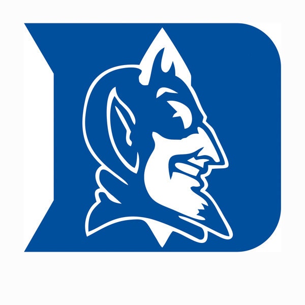 Duke Blue Devils Layered SVG PNG logo Vector Cut File