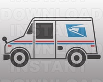 Free Free 241 Usps Mail Truck Svg Free SVG PNG EPS DXF File