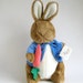 peter rabbit stuffed animal large