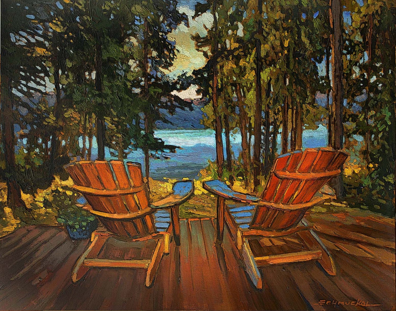 Let's Relax Giclee Fine Art PRINT of Original Painting