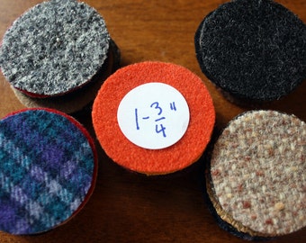 50 - 1-3/4-inch - Felted Wool Circles