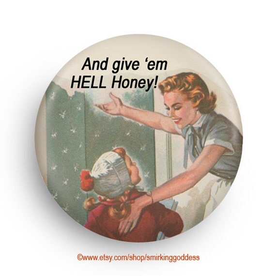 Download Funny Retro Feminist Fridge Gift Magnet Funny Magnet for