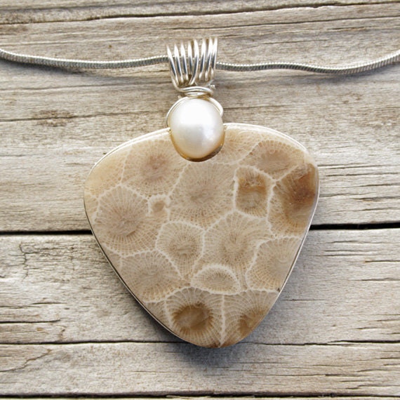 Petoskey Stone Petoskey Stone Jewelry Petoskey Stone