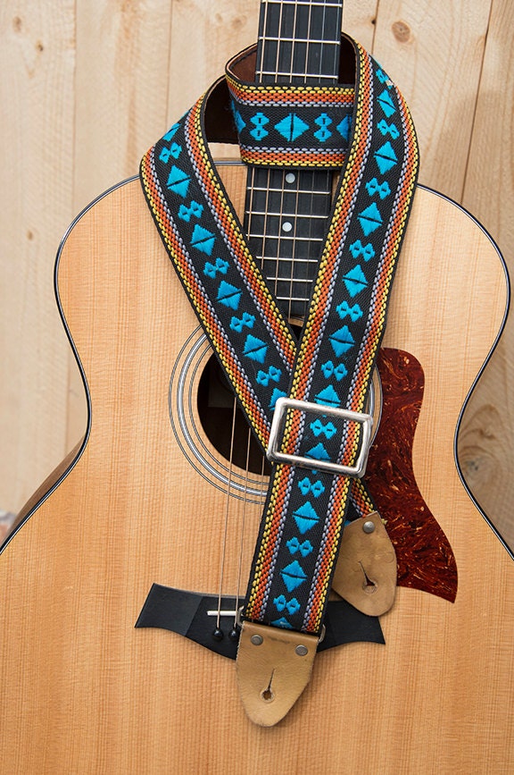 Vintage Ace style Guitar Strap 1970's Excellent