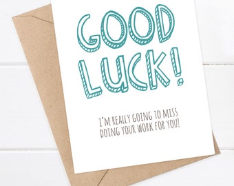 Funny goodbye card | Etsy Funny goodbye card | Etsy