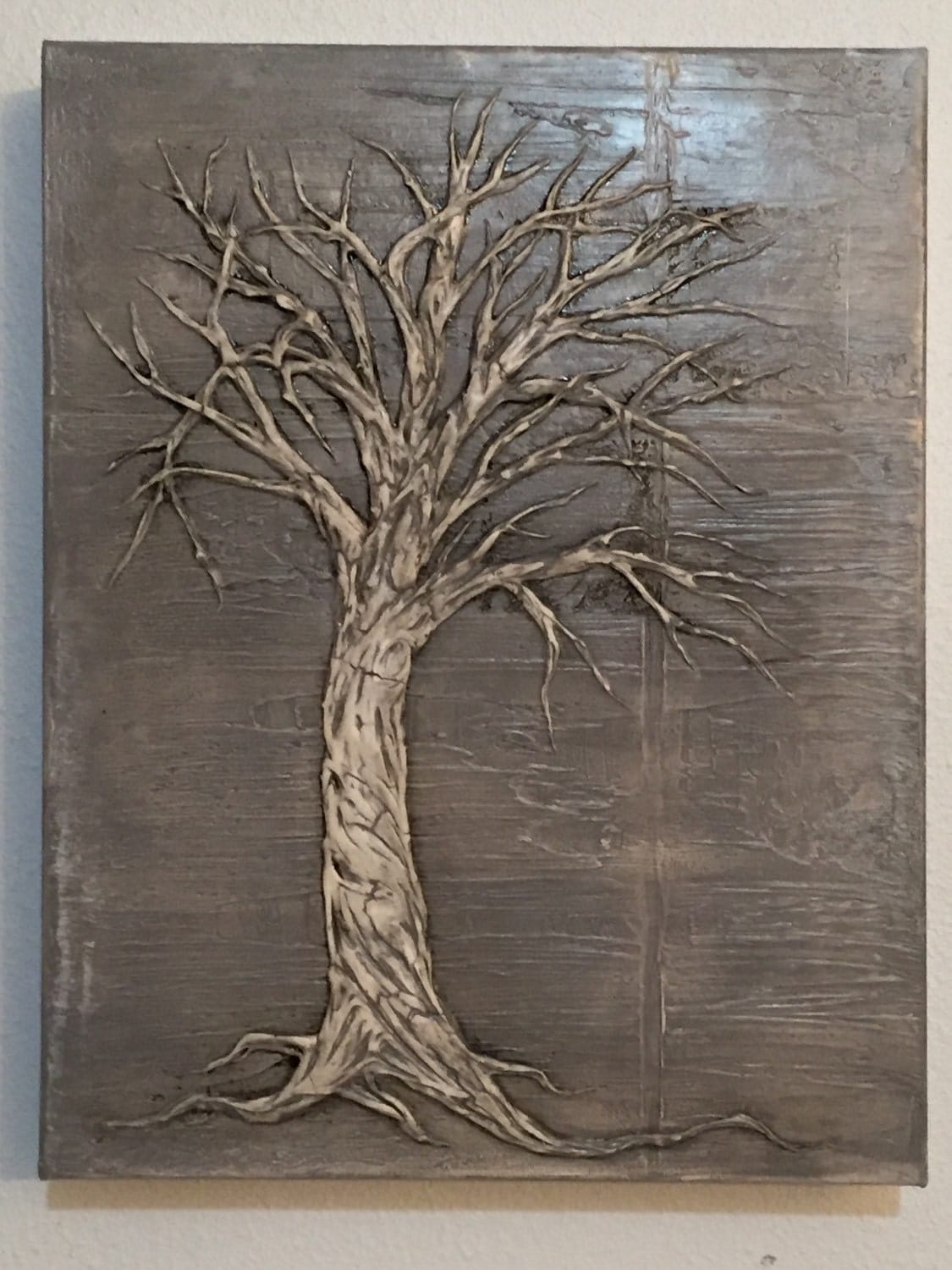 Tree Sculpture Wall Decor Tree ArtMixed By DesignsByLindaHardy   Il Fullxfull.1027142875 Eweb 