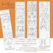 Easter Color Your Own Jesus is Alive Bible Bookmarks Bible
