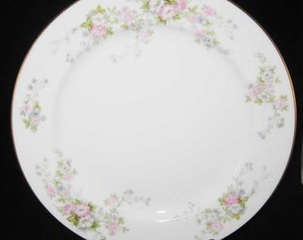 Occupied Japan Rose China Dinner Plate Pattern #RO71