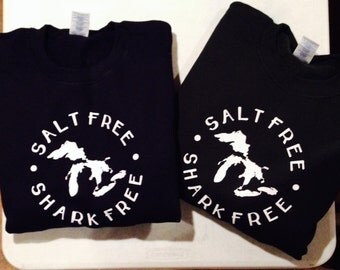 Salt Free Shark Free Shirts - Adult & Youth Sizes