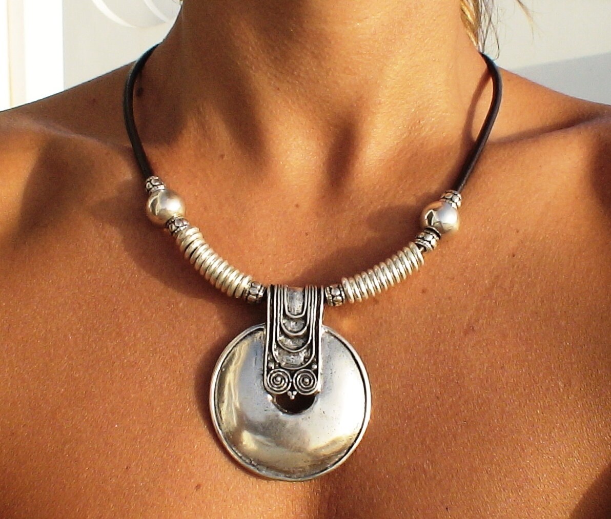 Tribal Jewelry Tribal Necklaces Women Fashion Leather   Il Fullxfull.985194395 Cr6y 