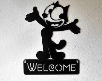 Cat Wall Decor metal cat wall art | etsy Cat Wall Decor metal cat wall art | etsy