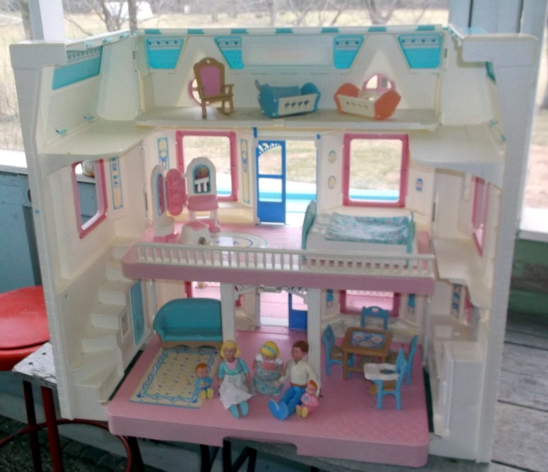 fisher price dollhouse used