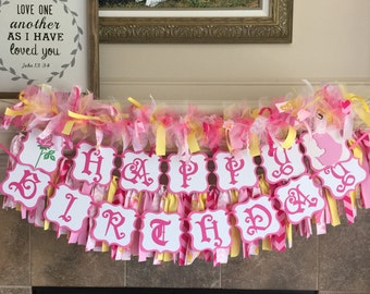 Sleeping Beauty Birthday Decor - Aurora Birthday Banner - Sleeping Beauty Party - Aurora Birthday - Princess Party Banner - Sleep Beauty