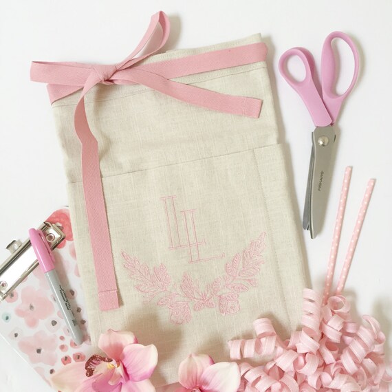 custom half apron vendor aprons custom embroidery florist