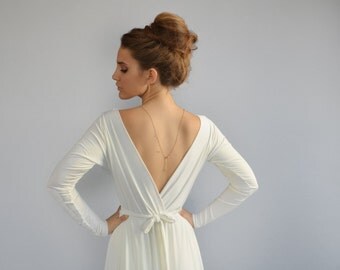 Simple Wedding Dresses with Sleeves