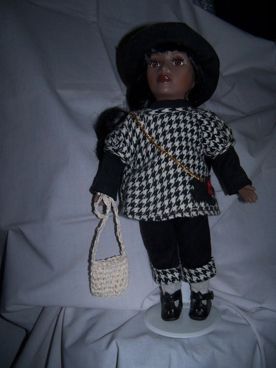 Collectors Choice Bisque Porcellain African American Doll
