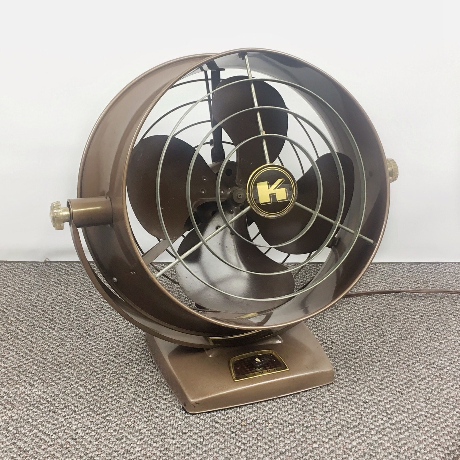 mid century fan vintage fan table fan kenmore electric fan