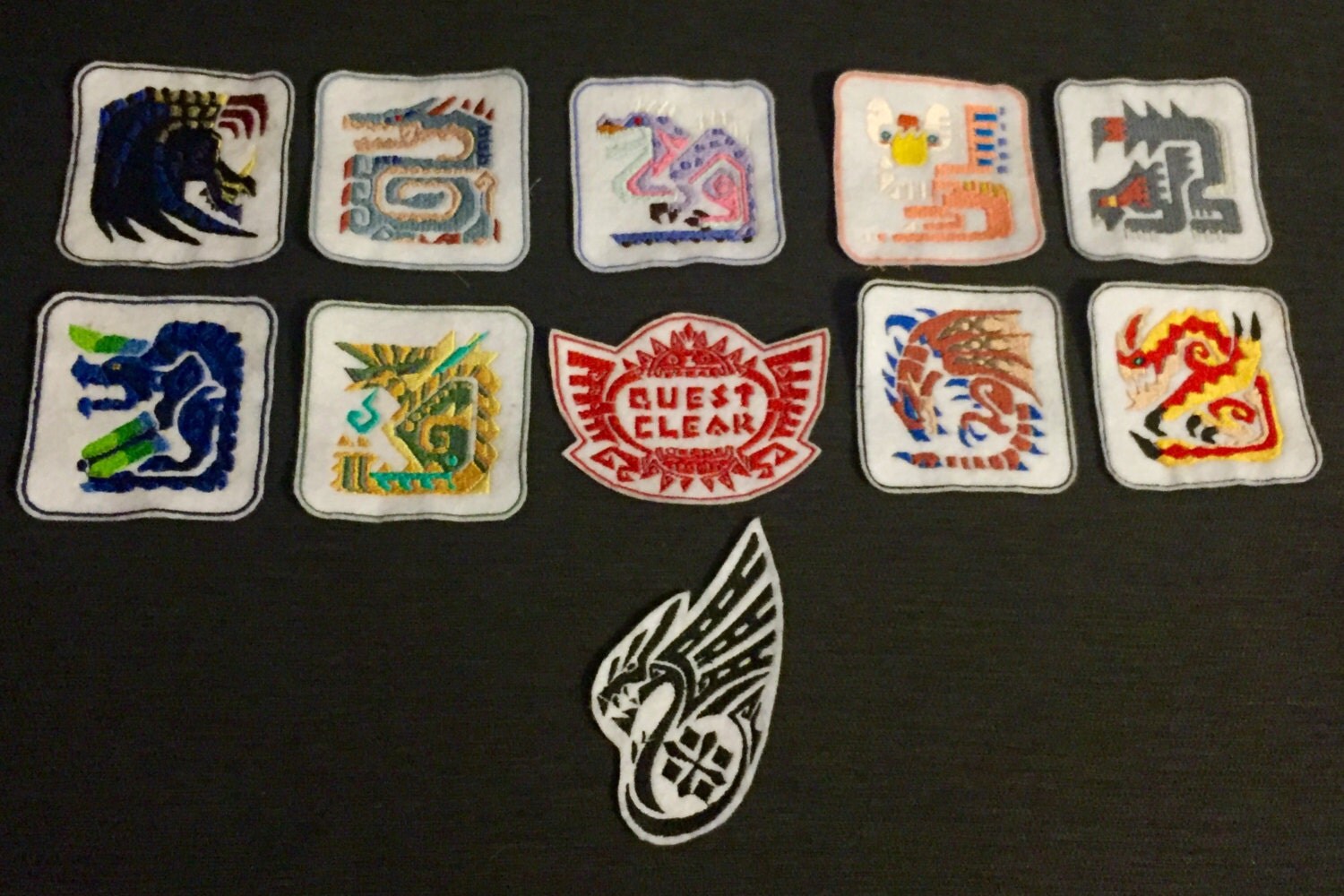 Monster Hunter Patches by Animinis on Etsy
