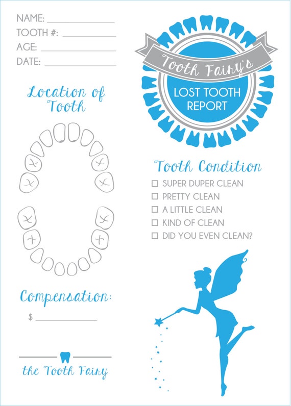 Tooth Fairy Digital File Download