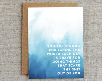 Compassion Card, Encouragement Card, Depression Card, Depressed Card, Illness Card, Mental Health Card, Mental Illness Card, Support Card