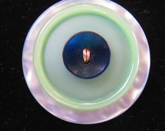 Button Buckle Brooch - Vintage Brooch - Pin - Brooch Pin
