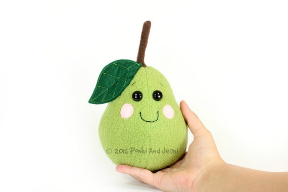 pear stuffed animal