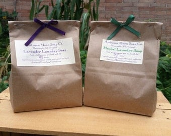 Laundry Soap By the Pound! All-natural, eco-friendly laundry soap and detergent, vegan and palm-free