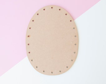 Laser Cut MDF BACK for Sincerely Louise giant knitted heads