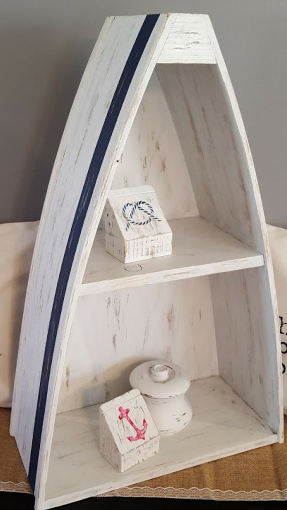 Nautical boat shelf