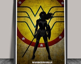 Wonder Woman Wall Art avengers poster.superheroes minimalist . superhero poster Wonder Woman Wall Art avengers poster.superheroes minimalist . superhero poster