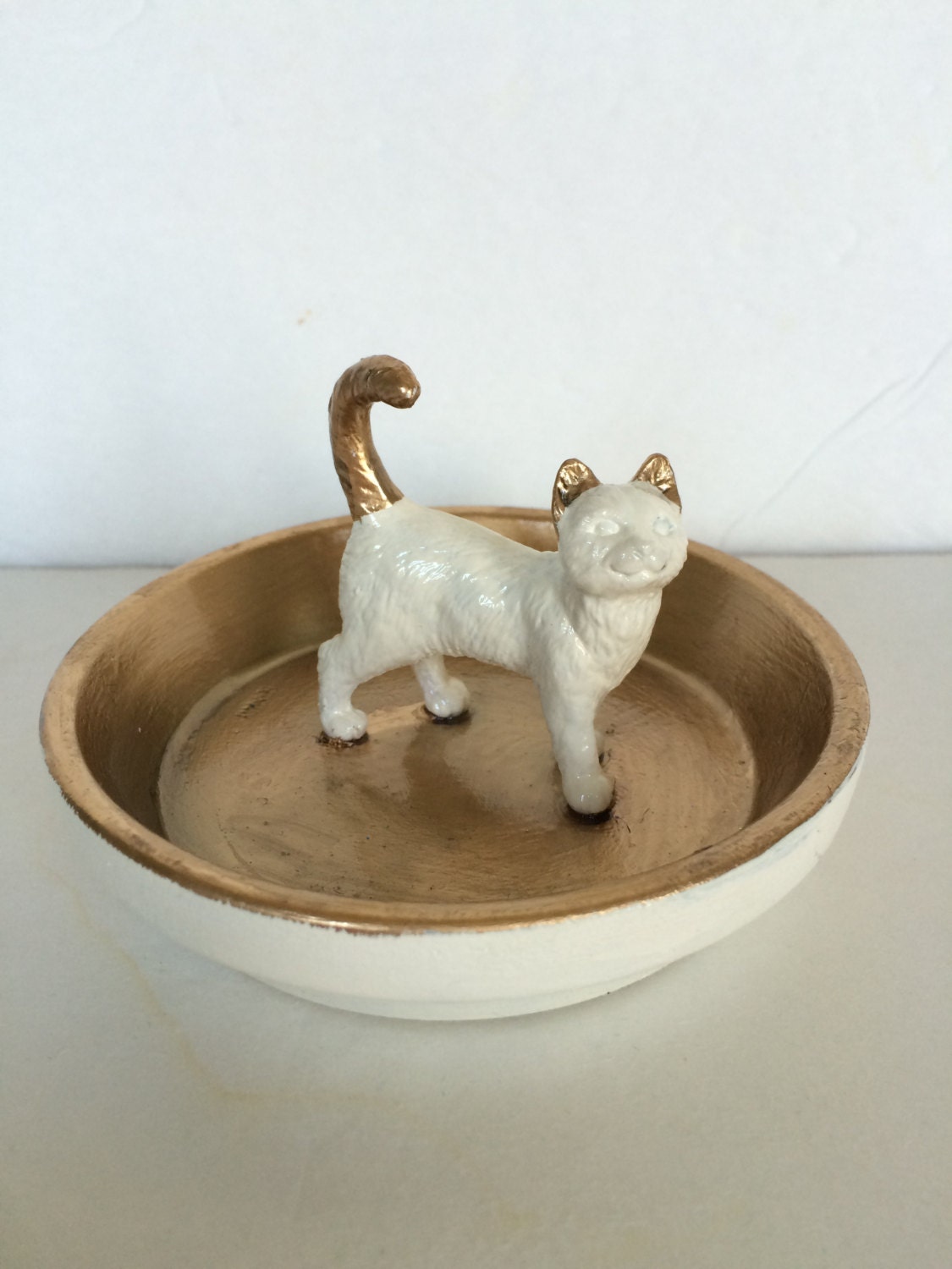 Cat Ring Dish Cat Ring Holder Kitty Ring Holder Jewelry