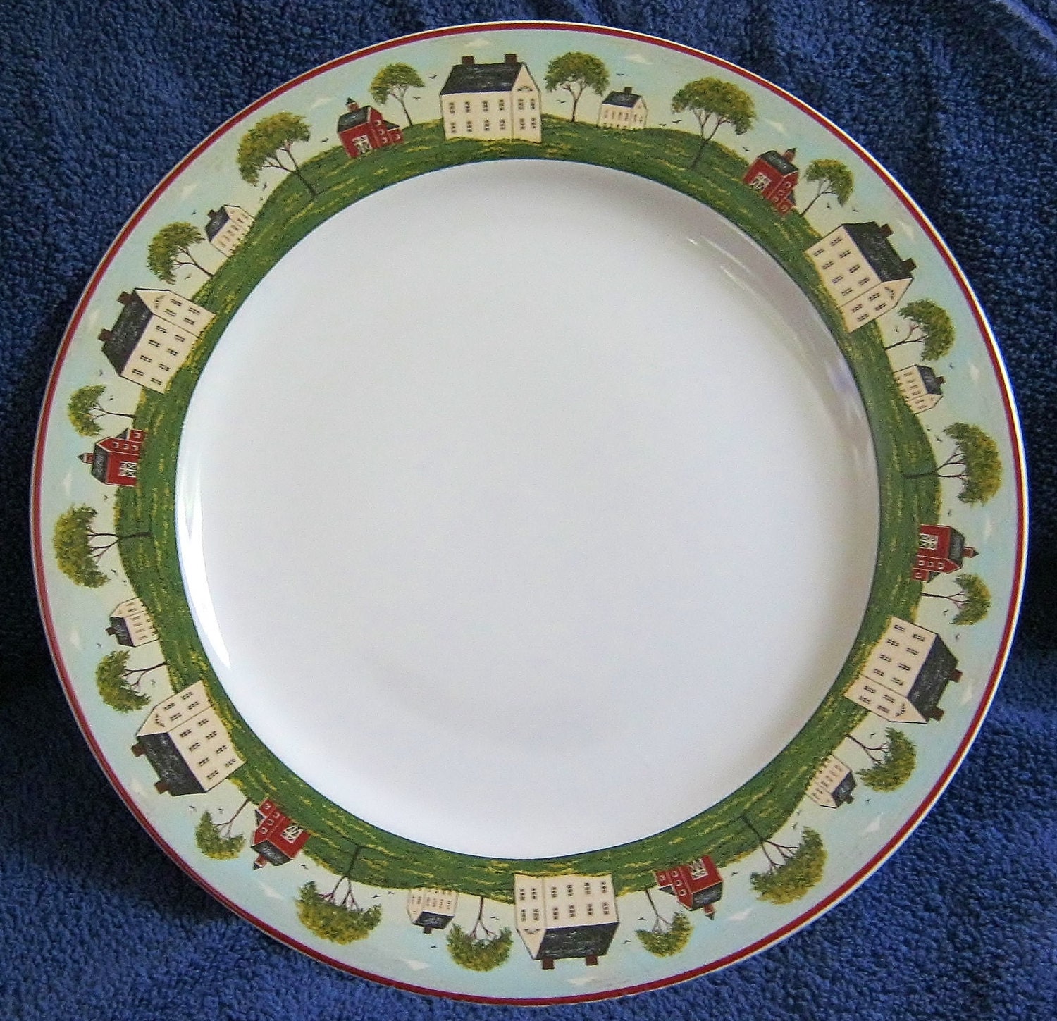 Country Life Plates Warren Kimble Brandon House Sakura 11 inch