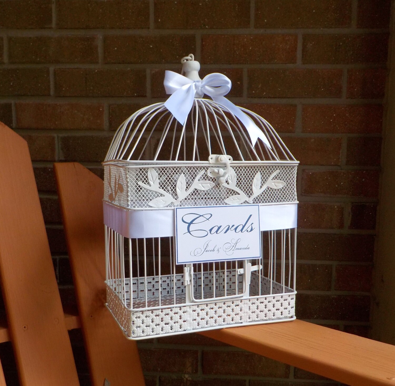 Wedding Bird Cage Money Holder Bird Cage Wedding Card Box