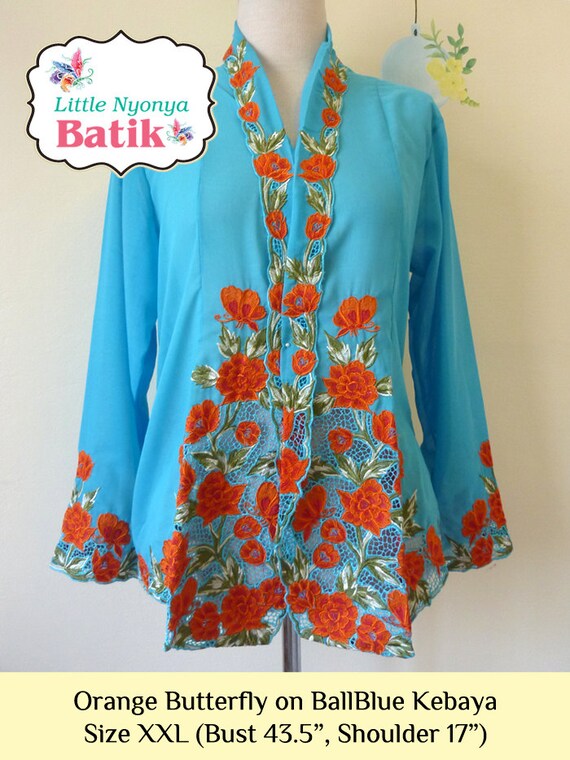 Size XXL: Plus Size Peranakan Kebaya Basic by 