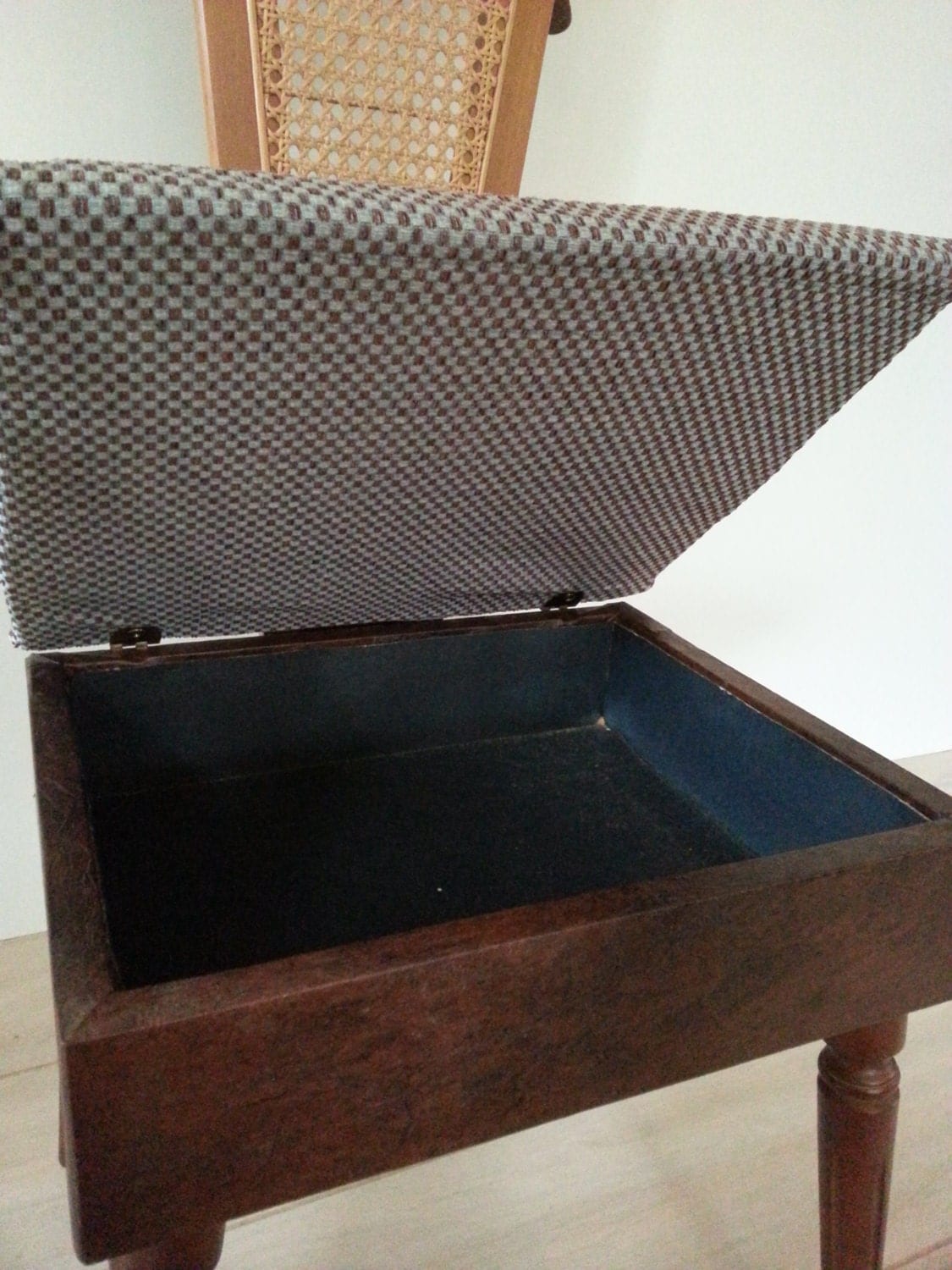 Mid Century Valet Chair / Butler Chair Furniture Cane Valet