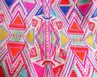 Heavy Upholstery Fabric Woven Fabric Pop Decor Vibrant Colors Fabric