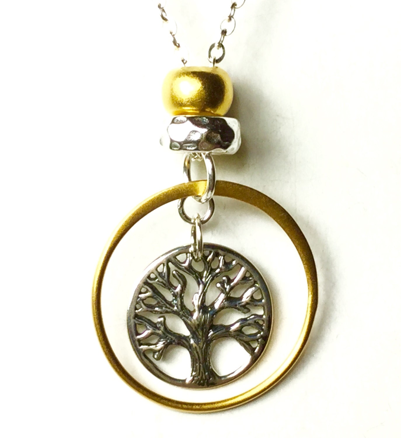 Tree of Life Necklace, Tree of Life Charm, Gold Tree of Life symbol, Tree of  Life Jewelry, Silver & Gold, Tree of Life, Tree of Life choker